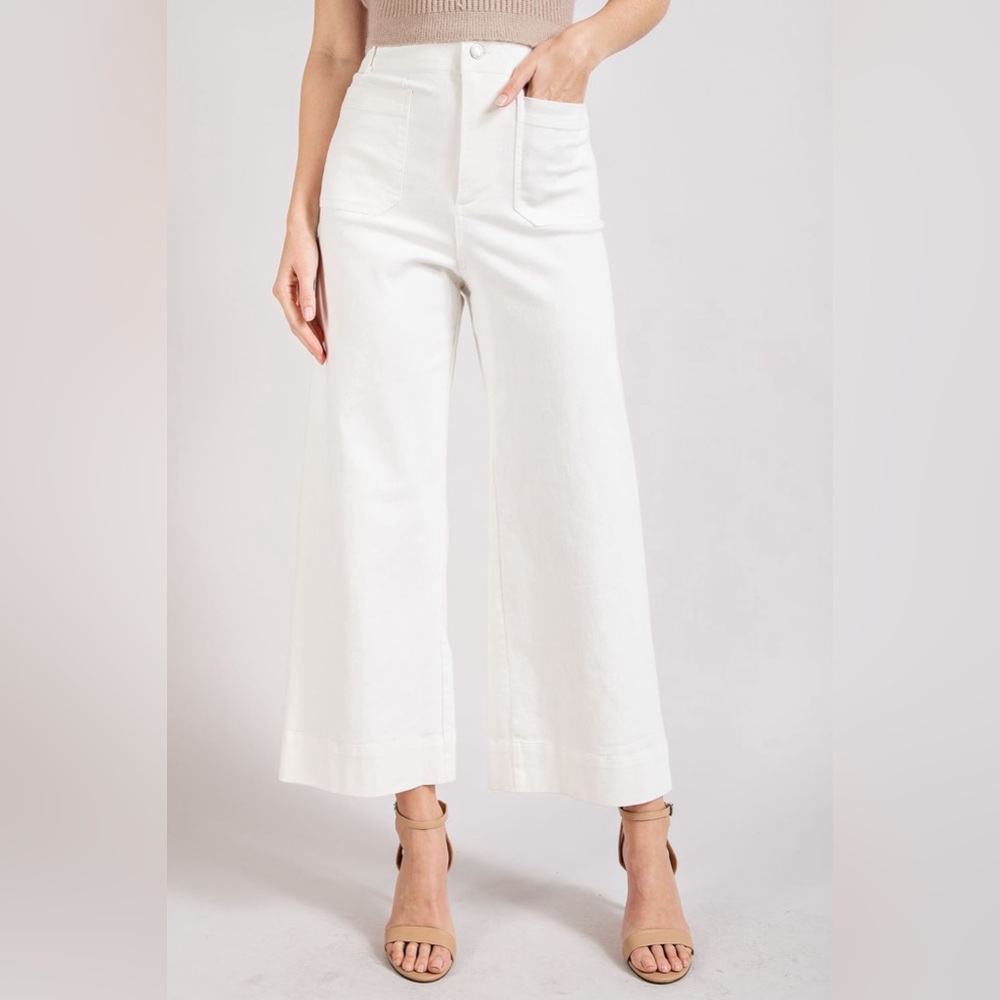 Soft Wash Wide Leg Pants - eesome